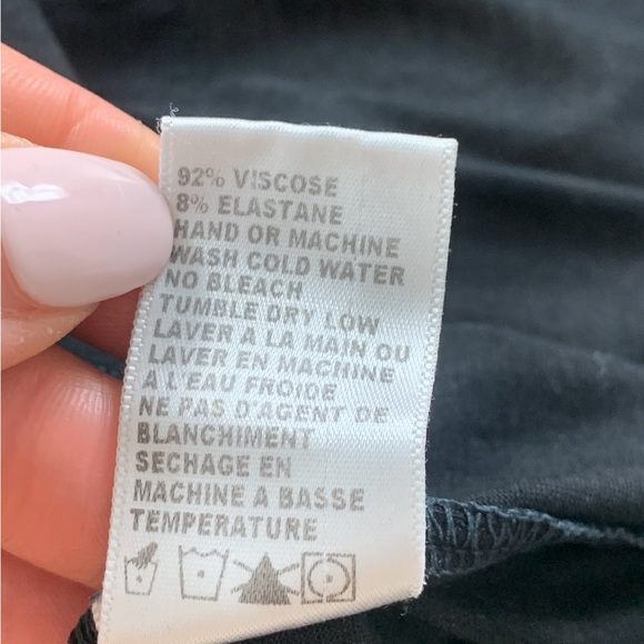 James Perse Standard Button Front Black Shirt - Picture 6 of 9